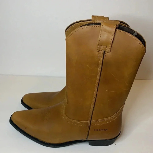 Eurostar Clive Cowboy Leather Boots Dark Brown Men’s 12 New main image 9